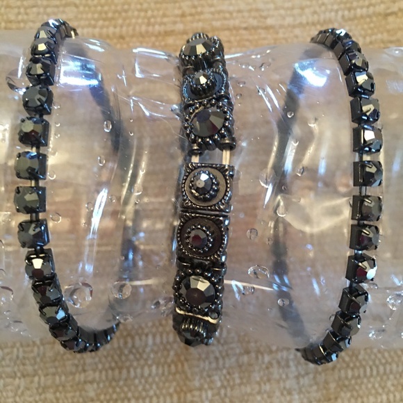 Three Piece Stretch Bracelet Set - Picture 2 of 2